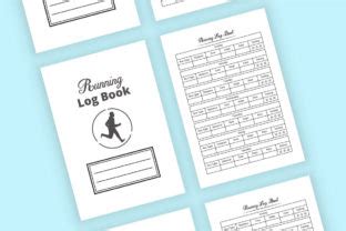 Running Log Book Kdp Interior Vector Graphic By Iftikharalam Creative