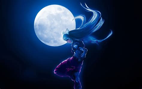 Moon Girl Anime Wallpaper