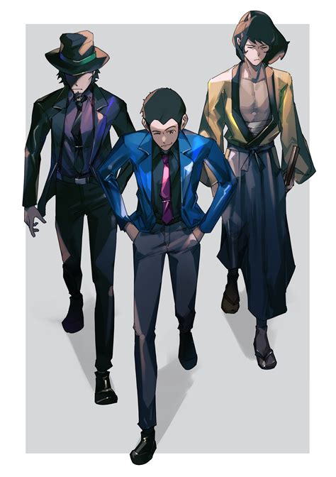 Arsene Lupin Iii Jigen Daisuke And Ishikawa Goemon Xiii Lupin Iii