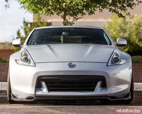 Ings Sport Front Lip Spoiler Carbon Nissan 370z 09 13