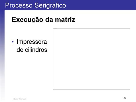 O Processo Serigráfico ppt carregar