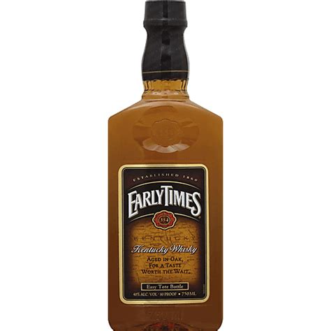 Early Times Whisky 750 Ml Beer Wine And Spirits Fairplay Foods