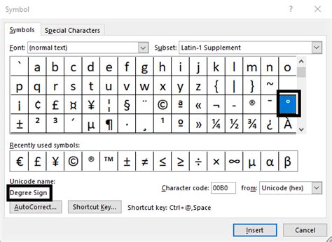 4 maneras de insertar el símbolo del grado en Microsoft Word