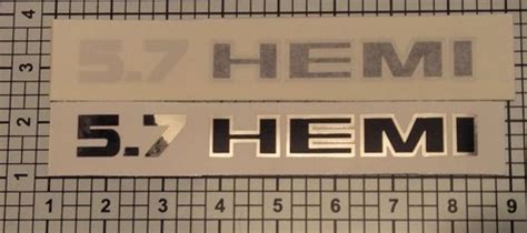 X L Hem Hp Hood Decals Stickers