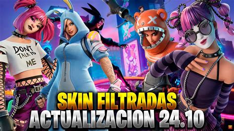 Todas Las Skin Filtradas De La Actualizacion 2410 De Fortnite Nuevas Skin Del Parche 2410