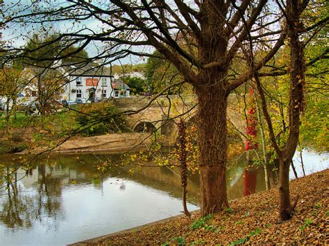 River Irwell At Ringley Old Bridge © David Dixon Geograph Britain