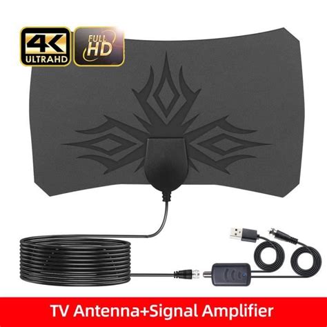 Antennes Amplifi E Antenne Num Rique Hdtv K Int Rieur Amplificateur De