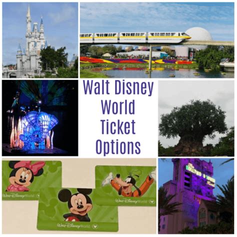 Walt Disney World Tickets for Single and Multi Day Tickets