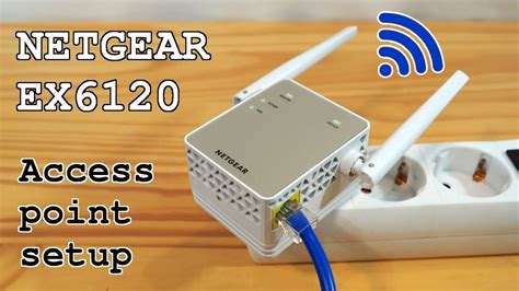 Netgear EX6120 Wi Fi Extender Dual Band Access Point Mode Setup YouTube