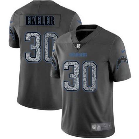 Chargers Austin Ekeler Gray Static Fashion Jersey – US Sports Nation