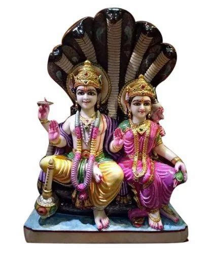 Hindu Marble Laxmi Narayan Statue Temple Size Dimension Ft