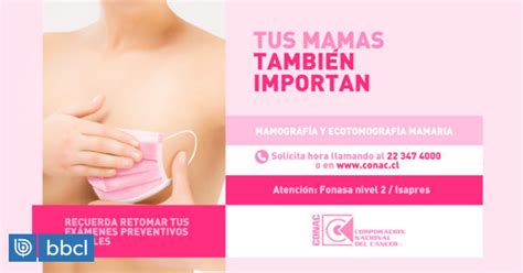 Conac lanza campaña sobre cáncer de mama con foco en retrasos de