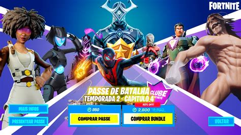 PASSE DE BATALHA do TEMPORADA 2 CAPITULO 4 Fortnite Possíveis novas