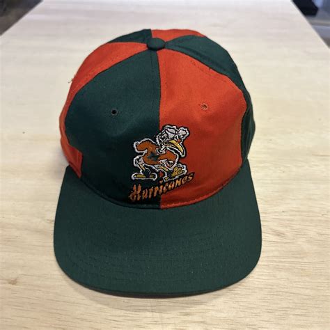 RARE Vintage Starter Miami Hurricanes Hat- Mens- Snap… - Gem