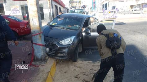 Se Registra Aparatoso Accidente En La Avenida Insurgentes De La Ciudad