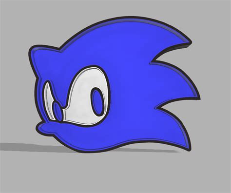 Stl File Sonic Lamp 🔦 ・3d Printable Model To Download・cults