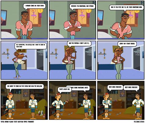 Total Drama Island Audition Tapes Fanmade Comic Studio