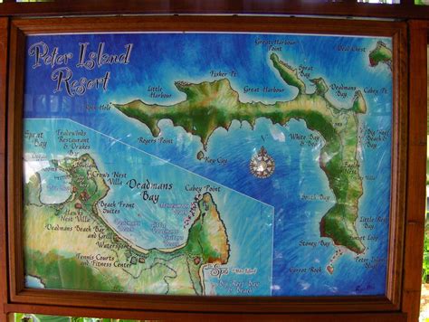 Map Of Peter Island Joe Shlabotnik Flickr