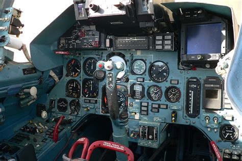 Sukhoi Su 47 Cockpit