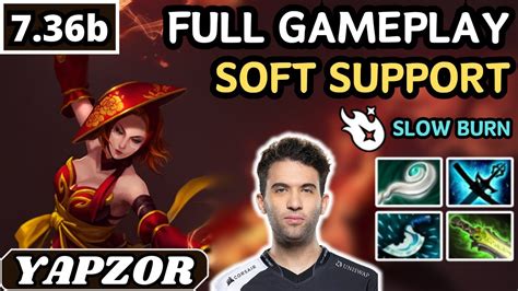 7 36b Yapzor LINA Soft Support Gameplay 21 ASSISTS Dota 2 Full