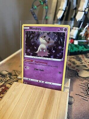 Pokémon TCG Mimikyu Darkness Ablaze 081 189 Holo Cosmos Holo Rare Rare