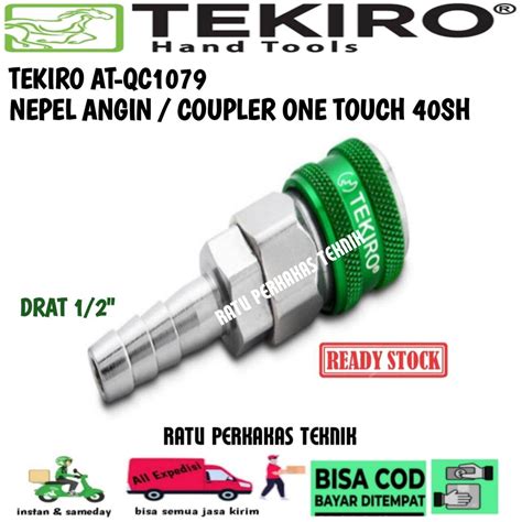 Tekiro Kopler Sh At Qc One Touch Air Quick Coupler Nepel Angin