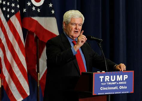 Fox News Suspends Newt Gingrich Over Donald Trump Vp Talks Time