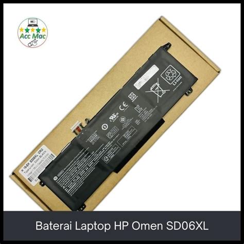 Jual Baterai Laptop Hp Omen Ek Ek Dx Hstnn Db U L