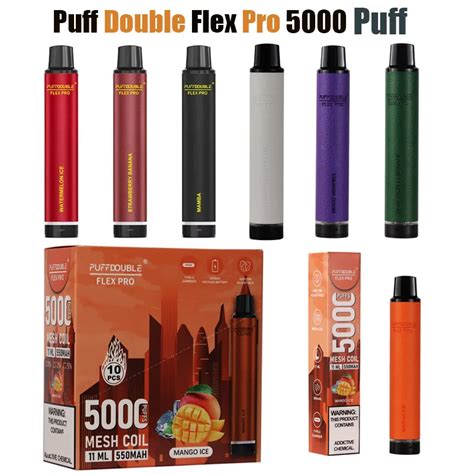 Puff Flex Puff 5000 Puff Double Pro Disposable Vape Electronic