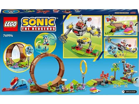 Lego Sonic The Hedgehog Desafío del Looping de Green Hill Zone 76994