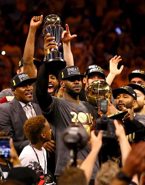 All Hail King James Lebron Leads Cleveland Cavaliers To Nba Championship Victory Bellanaija