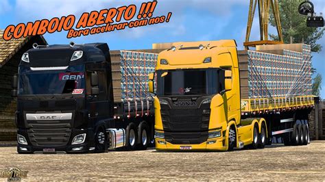 Live Comboio Aberto Pra Todos Mapa Eaa Euro Truck Simulator 2