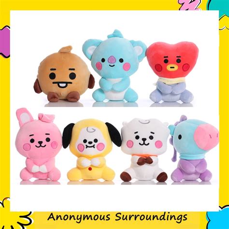 Kpop Bts Bt Cm Cartoon Soft Toy Chimmy Cookie Koya Mang Rj Shake