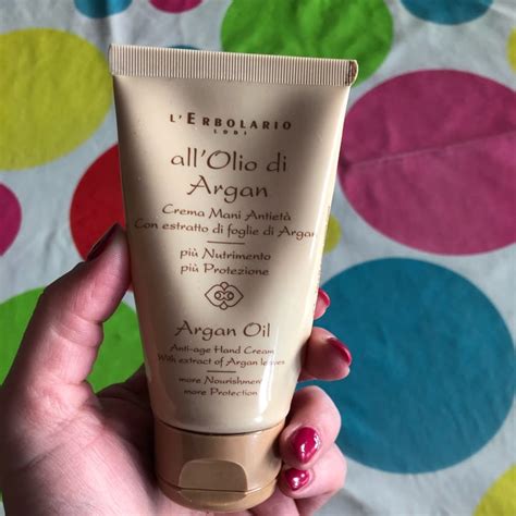 L Erbolario Lodi Crema Mani Allolio Di Argan Review Abillion