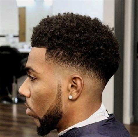 Haircut Fade Taper Coupe De Cheveux Effil E Coupe Cheveux Afro Homme