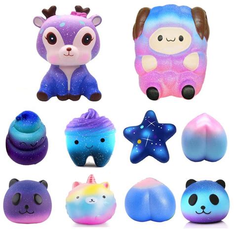 Galaxy Jumbo Squishy Soft Scented Slow Rising Squeeze Pressure Relief