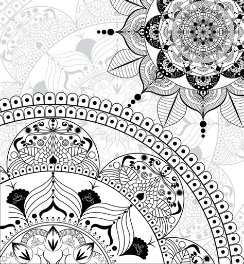 Fundo Da Mandala De Zentangle Do Vetor Ilustra O Do Vetor Ilustra O