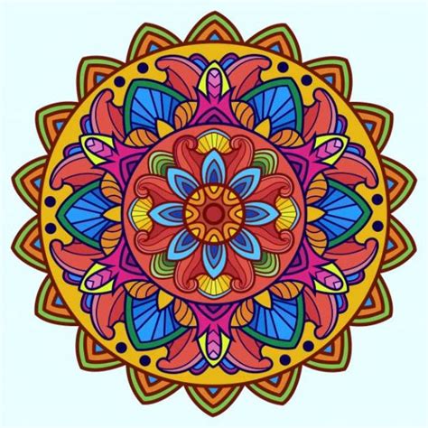 Los Mandalas Coloreados Que Calman Tu Mente Y Decoran Tu Vida