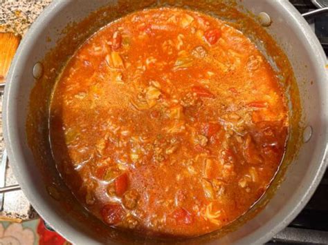 Easy Stuffed Cabbage Soup Recipe Hearty And Tasty Meal In A Bowl