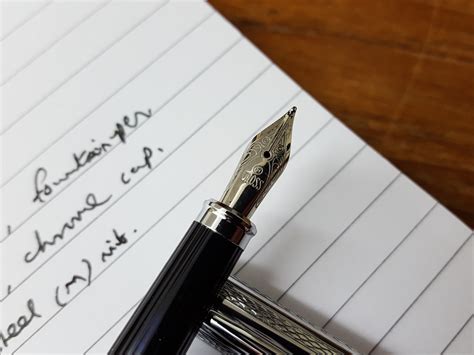 Cross Century II, black lacquer and chrome | Fountain pen blog