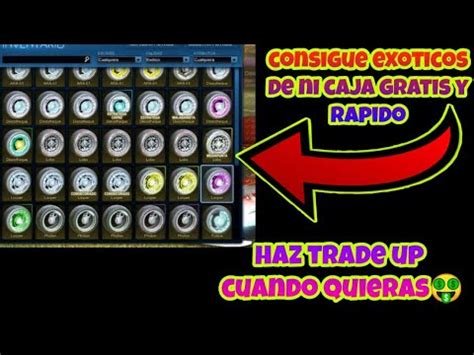 Como Conseguir Objetos Exoticos Gratis Para Hacer Trade Up Rocket