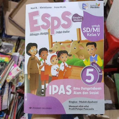 Jual Esps Ipas Volume Untuk Sd Mi Kelas Kurikulum Merdeka