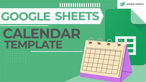 Beginners Guide: Google Sheets Calendar Template