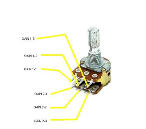 10k Ohm Audio Control Potentiometer With Spst Switch Wiring Diagram Sustainablemed