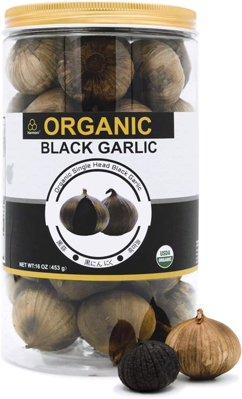 Orgnisulmte Black Garlic Made In Canada Whole Black Garlic