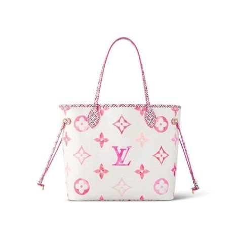 Louis Vuitton Pink Louis Vuitton Handtaschen Louis Vuitton Neverfull