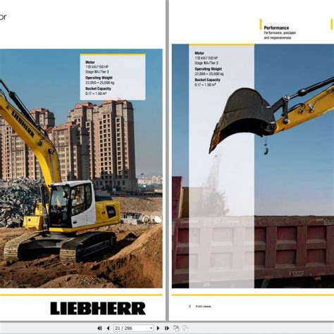 Liebherr Crawler Excavator R Litronic Operator S Manual Auto