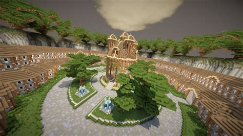 Minecraft Hub Lobby Spawn 100x100 [download] Minecraft Project