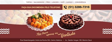 Padaria e Confeitaria Água na Boca Porto Alegre Av Des André da