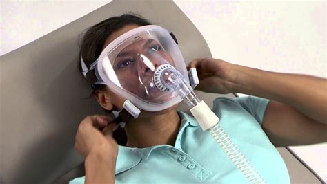 Adjusting The Fitlife Total Face Cpap Mask Youtube